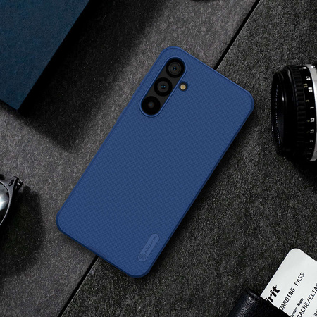 Nillkin Super Frosted Shield Pro robuste Hülle für Samsung Galaxy S23 FE – Blau