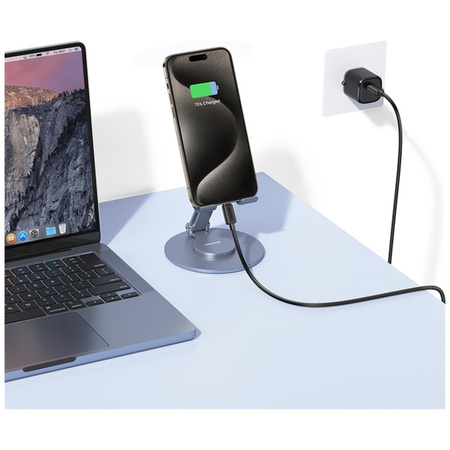 Kabel USAMS KY Series US-SJ701 60W USB-C do USB-C 3m czarny