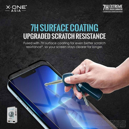 Szkło hartowane X-ONE Extreme Shock Eliminator 4th gen. - do iPhone 13 Pro Max/14 Plus