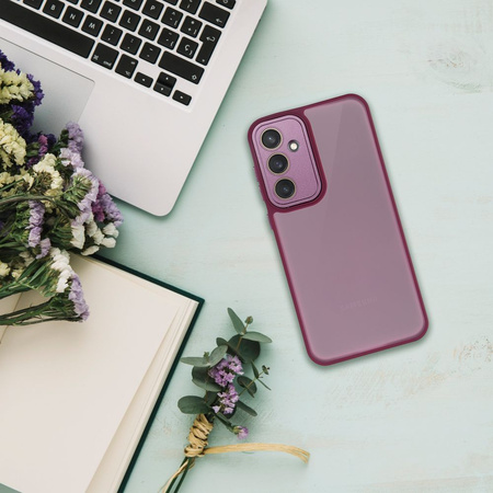 Futerał VARIETE do SAMSUNG A12 purpurowy