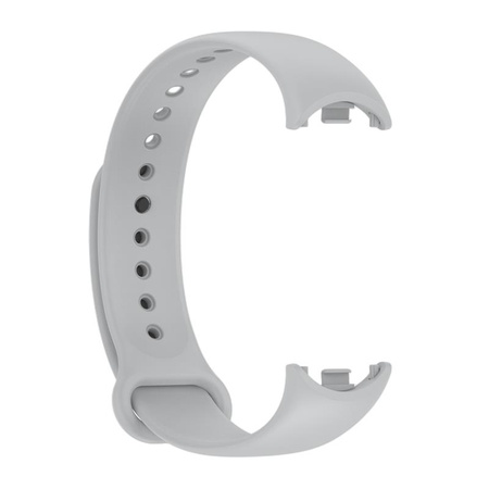 Pasek Silikonowy Mi Band 8 / M8 (7), GRAY / SZARY