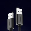 Ugreen kabel przewód USB 2.0 (męski) - USB 2.0 (męski) 1,5 m czarny (US128 10310)