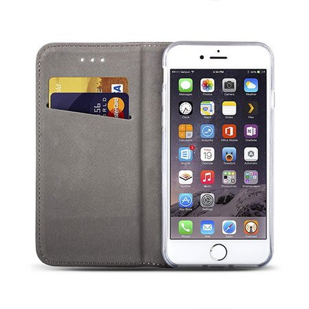 Etui Smart Magnet do Samsung S24 granatowe