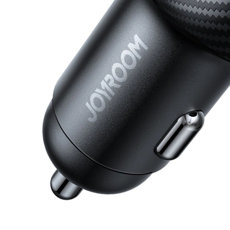 Joyroom JR-CCD03 3,4A Autoladegerät mit 3x USB-A Display - Schwarz
