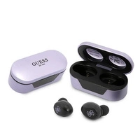 Guess GUTWST31EU TWS Bluetooth-Kopfhörer + Dockingstation lila/lila
