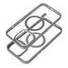 Futerał COLOR EDGE MAG COVER kompatybilny z MagSafe do IPHONE 17 Pro Max tytanowy szary