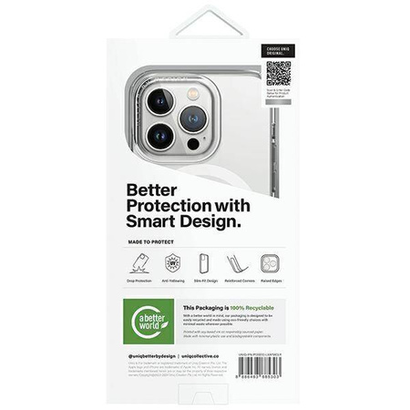 Uniq LifePro Xtreme iPhone 15 Pro 6.1&quot; case Magclick Charging transparent/frost clear