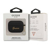 Guess GUAPLSCHSK AirPods Pro Cover schwarz / schwarz Silicone Charm Collection