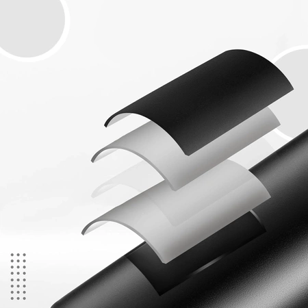 Bidon termiczny Rockbros 35210029002 rowerowy na napoje 650 ml - czarny