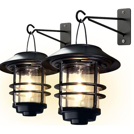 Forever Light Lampa solarna LED SUNARI FLS-40 Latarnia czarna