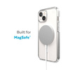 Speck Presidio Perfect-Clear + MagSafe - Etui iPhone 14 Plus z powłoką MICROBAN (Clear)