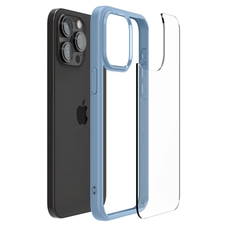 Etui Spigen Ultra Hybrid na iPhone 15 Pro Max - jasnoniebieskie