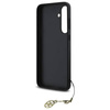 Oryginalne Etui GUESS hardcase 4G Charms Collection GUHCS24FEGF4GGR do Samsung Galaxy S24 FE szary