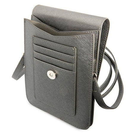 Bag Guess Saffiano Triangle (GUWBSATMGR) gray