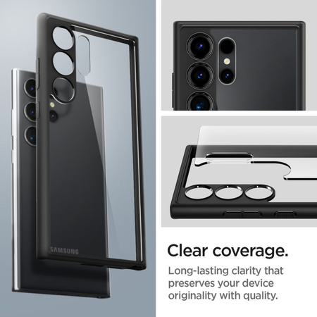 Spigen Ultra Hybrid case for Samsung Galaxy S24 Ultra - matte black