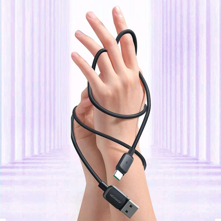 USB-Kabel - USB C 3A 1,2 m Joyroom S-AC027A14 - Schwarz
