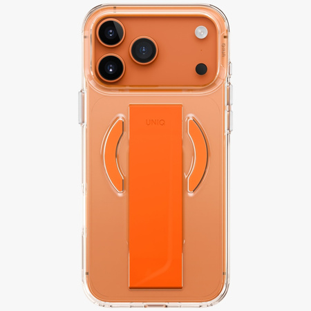 Etui UNIQ Heldro Air do iPhone 17 Pro Max Magclick Charging pomarańczowy