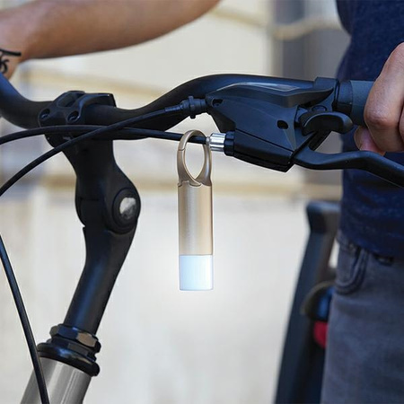 Lexon Nomaday Flash Brelok LEDzłoty/gold LL137D