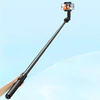 Selfie stick / kijek teleskopowy ze stojakiem i pilotem Bluetooth 1.5m Ugreen LP586 - czarny
