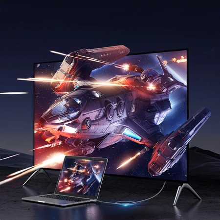 Ugreen DP119 DisplayPort / HDMI 4K 60Hz cable 1m - gray