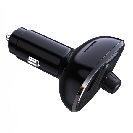 XO transmiter FM BCC05 Bluetooth MP3 ładowarka samochodowa 18W czarna
