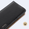 Dux Ducis Hivo echt Leder booktype case schutzhülle aufklappbare hülle für iPhone 14 Pro braun