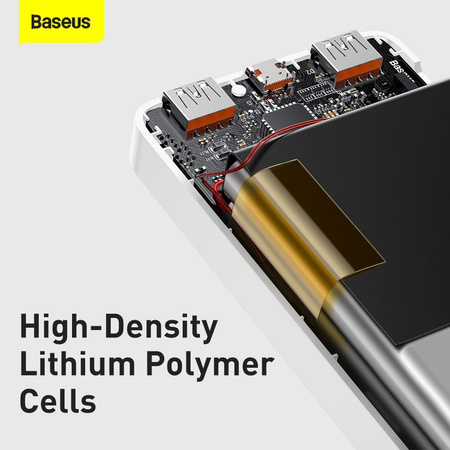 Powerbank Baseus Bipow 10000mAh, 20W (white)