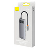 Baseus Metal Gleam Series 4 in 1 HUB Dockingstation USB Typ C – 4 x USB 3.2 Gen. 1 (WKWG070013)