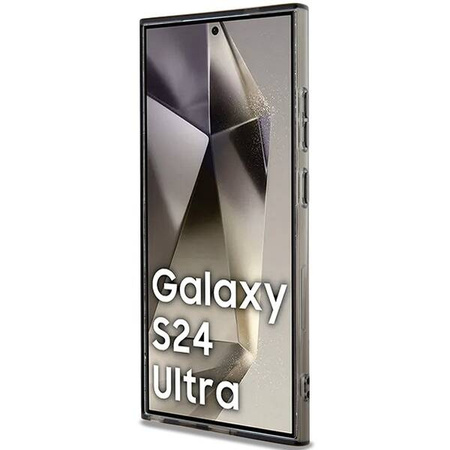 Original Case SAMSUNG GALAXY S24 ULTRA Karl Lagerfeld Hardcase IML Ikonik MagSafe (KLHMS24LHFCKNOK) black