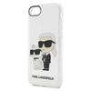 Karl Lagerfeld nakładka do iPhone 7 / 8 / SE KLHCI8HNKCTGT transparentne hardcase IML Glitter NFT Karl&Choupette
