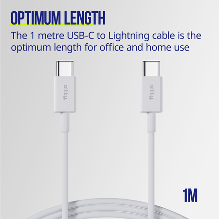 Allity kabel AUC-03 USB-C - USB-C 2,0 m 100W biały