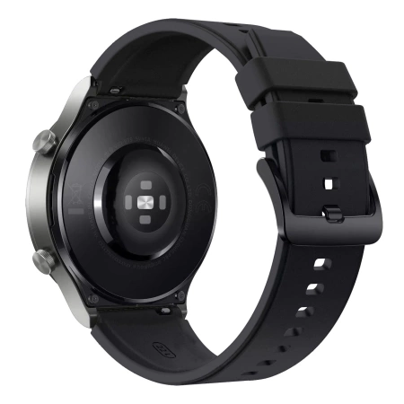 Silikonarmband für Huawei Watch GT 2 / 3 / 4 / 2 Pro / 3 Pro / 4 Pro / GT 2e - Schwarz