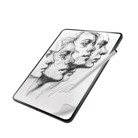 ZAGG InvisibleShield Fusion Canvas Antibacterial Protective Film Imitating Paper for iPad Pro 13" 2024