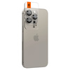 Osłona aparatu Spigen Optik.tR EZ Fit Camera Protector na iPhone 14 Pro / Pro Max / 15 Pro / Pro Max - tytan naturalny 2 szt.