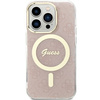 Oryginalne Etui GUESS hardcase IML 4G MagSafe GUHMP15LH4STP do Iphone 15 Pro różowy