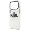 Karl Lagerfeld IML Karl Sketch Logo MagSafe Case for iPhone 17 Pro - Transparent
