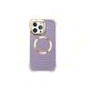 Nakładka Circle Glam Mag do iPhone 11 fioletowa