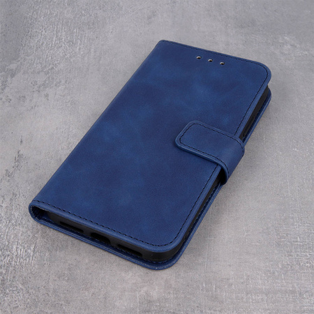 Etui Smart Velvet do Samsung A21s granatowy