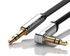 Ugreen płaski kabel przewód audio AUX 3,5 mm mini jack 3m srebrny (10728)