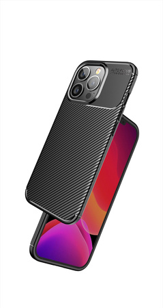 Futerał CARBON PREMIUM do IPHONE X / XS czarny