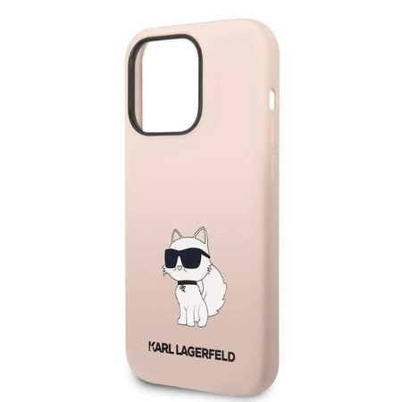 Karl Lagerfeld Silicone NFT Choupette - Etui iPhone 14 Pro Max (różowy)