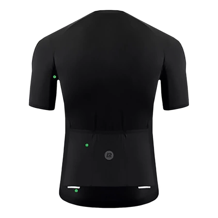Koszulka rowerowa Rockbros 15120002005 z krótkim rękawem XXL - czarna