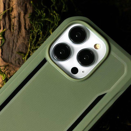 Raptic X-Doria Fort Case iPhone 14 Pro with MagSafe armored cover green
