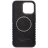 Audi Genuine Leather case with MagSafe for iPhone 15 Pro Max - black and red