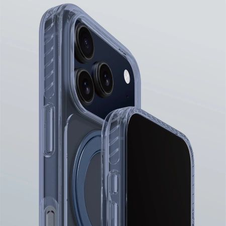 AmazingThing Titan Pro MagSpin Case for iPhone 17 Pro Compatible with MagSafe - Blue