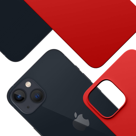 Apple iPhone 14 Plus - 3mk Hardy MagSilicone Red