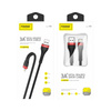 Foneng Kabel X82 - USB na Lightning - 3A 1 metr czarny
