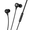 HOCO słuchawki przewodowe Jack 3,5 mm z mikrofonem M116 czarne