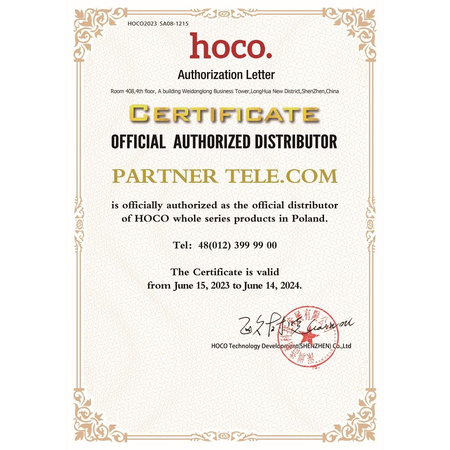 HOCO zestaw słuchawkowy / słuchawki dokanałowe jack 3,5mm z mikrofonem M97 białe