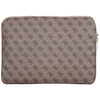 Guess 4G Zipper Pocket Triangle Logo Sleeve - Etui na notebooka 14" (brązowy)